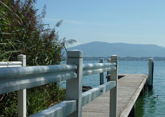 Propriété au bord de l'eau